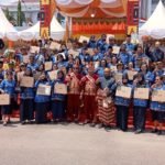 Upacara HUT ke-10 Morut, Bupati Delis Beberkan Capaian Keberhasilannya