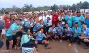 Mori Atas kembali Juarai Turnamen Sepakbola Bupati Cup, Tumbangkan Lembo dengan Skor Tipis 3 -2