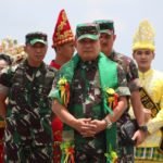 Tinjau Lokasi Pembangunan Skuadron Penerbad, Kasad Bersama Rombongan Disambut Pangdam XIV/Hsn dan Forkopimda Sultra