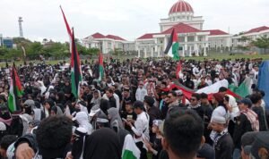 Aksi Bela Palestina, Ribuan Warga Palopo Turun ke Jalan