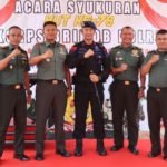 Hadiri Syukuran HUT Ke- 78 Korps Brimob di Lutra, Dandim 1403 Palopo: TNI Komitmen Jaga Netralitas