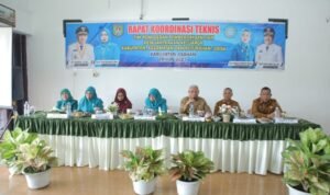 Rakornis TP. PKK Kabupaten Asahan di Kecamatan Aek Kuasan