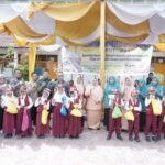 500 Anak Sekolah Dasar di Asahan Dapatkan Makanan Tambahan