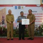 Pemkab Asahan Terima Penghargaan Kabupaten Peduli HAM Provsu