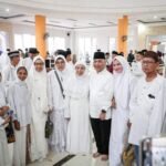 Lepas 544 Jamaah Umrah, Pj Bupati Muba: Jaga Kesehatan Agar Bisa Fokus Beribadah