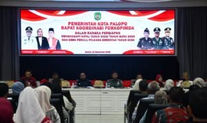 Pemkot Palopo Gelar Rakor Forkopimda Jelang Nataru dan Pemilu 2024, Dandim Ajak Masyarakat Ciptakan Rasa Aman dan Tentram