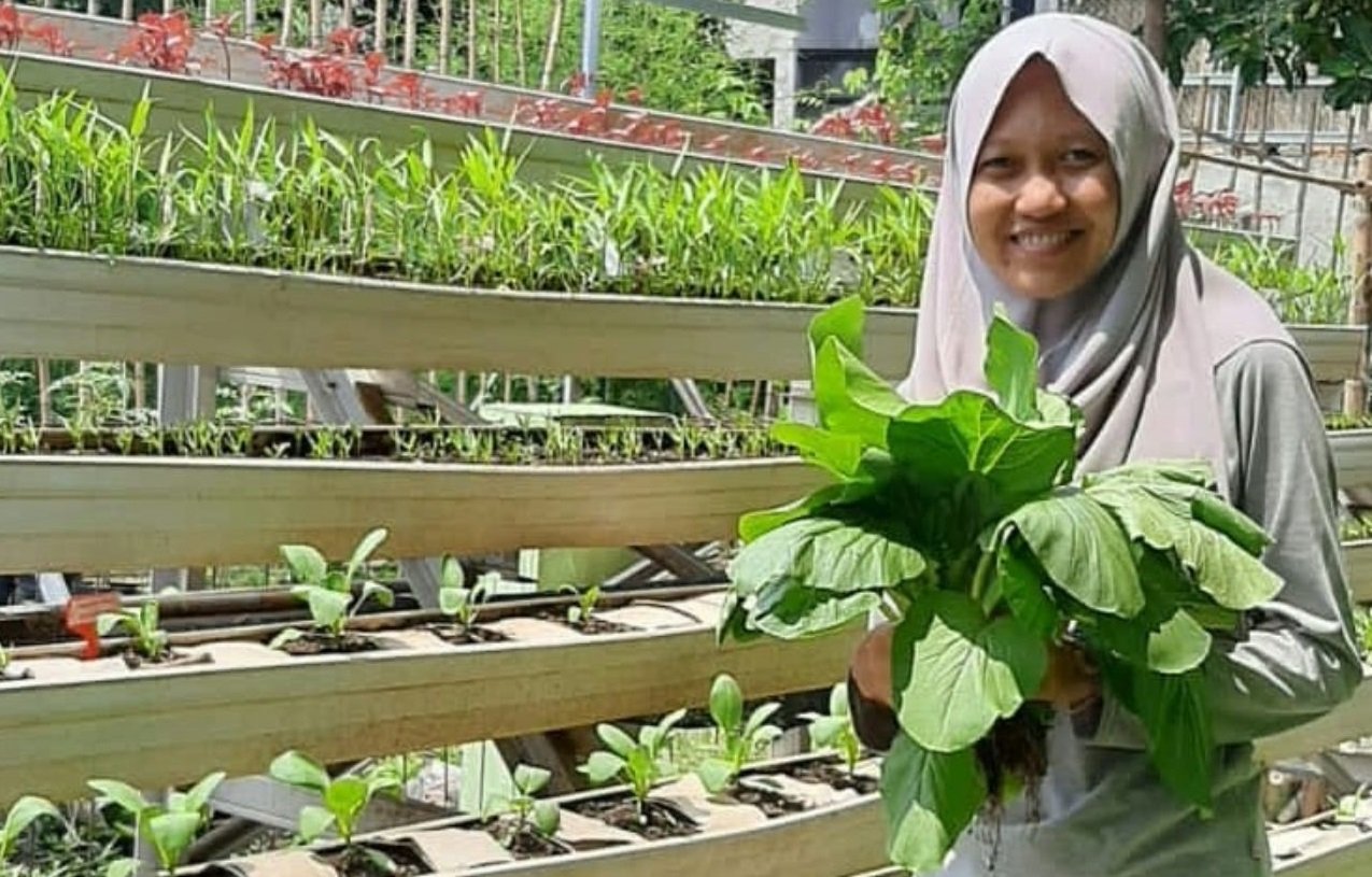 Co-Founder Garis Kebun, Diah Nurmalasari. (ist)