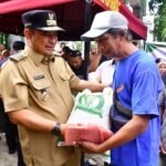 Launching Bantuan Pangan Kabupaten Maros 2024, Setiap Bulan Salurkan 147 Ton Beras