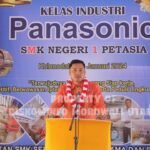 Staf Ahli Bidang Politik, Hukum dan Pemerintahan Hadiri Peresmian Kelas Industri Panasonic SMKN 1 Petasia
