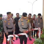 Kapolda Sulteng Kunjungan Kerja ke Polres Morowali, Sempat Resmikan Gedung SPKT