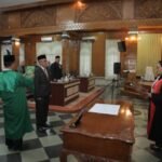 Sekda Ikuti Pengambilan Sumpah/Janji PAW Anggota DPRD Asahan Sisa Masa Jabatan 2019-2024