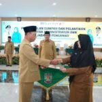 Wabup Lantik Pejabat Administrator Dan Pejabat Pengawas di Lingkungan Pemkab Asahan