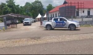 Polres Morowali Kawal Hasil Rekapitulasi Suara Kabupaten ke KPU Sulteng