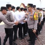 Polres Morowali Laksanakan Apel Pagi dirangkaikan acara Halal Bil Halal