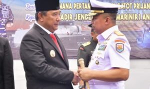 Pj Gubernur Sulsel Hadiri Serah Terima Jabatan Komandan Lantamal VI Makassar