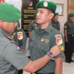 Letkol Inf Alzaki Pimpin Korps Rapor Kenaikan Pangkat Perwira, Bintara dan Tamtama Kodim 1311 Morowali