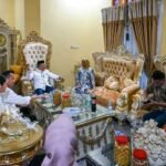 Silaturahmi Idul Fitri, Bupati dan Wabup Morut Berkunjung ke Kediaman Warda Dg Mamala