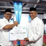 Perumda Tirta Mangkaluku Setor Deviden Rp 1,7 Miliar ke Pemkot Palopo