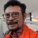 Mantan Mentan Syahrul Yasin Limpo Dituntut 12 tahun Penjara Kasus Suap dan Memeras