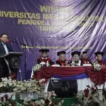 Hadiri Wisuda UMB Palopo, Ini Pesan Pj Walkot Asrul Sani