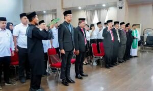 Sebanyak 40 pejabat lingkup Pemerintah Kabupaten Morowali Utara (Morut) dilantik dan diambil sumpah jabatannya di Ruang Pola Kantor Bupati di Kolonodale, Jumat 26 Juli 2024. (ist)