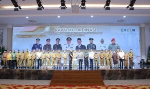 Bupati Asahan Menghadiri Pencanangan Gerakan Pembangunan Serentak se-Sumut