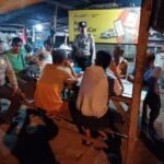 Lurah Tegal Sari Bersama Personil Sat Binmas Polres Asahan Melaksanakan DDS di Poskamling Jaguar Kelurahan Tegal Sari