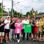 Jalan Dusun Diaspal, Warga Sambut Gembira Kehadiran Bupati Morut