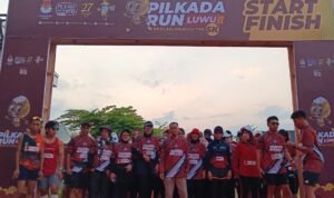 Tingkatkan Partisipasi Pemilih, KPU Luwu Gelar Pilkada Run ‘Berlari Menuju TPS’