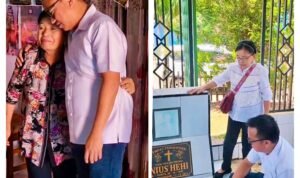 Bertarung di Pilkada Morut, Delis Minta Doa Restu Ibunda dan Ziarah ke Makam Ayahhanda