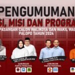 Diumumkan KPU, Yuk Kenali Visi Misi dan Program 4 Bapaslon Walikota Palopo 2024