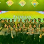 Didampingi Ketua Bhayangkari Cabang Palopo, AKBP Safi’i Hadiri Syukuran Hari Jadi Polwan ke-76 di Makassar