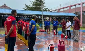 Tingkatkan Kesiapsiagaan Hadapi Situasi Darurat, Lapas Idi Gelar Simulasi Penanganan Kebakaran