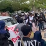 Demo depan Polres Palopo, Pengunjuk Rasa Duga Ada Kongkalikong Kasus Ijazah Paket C