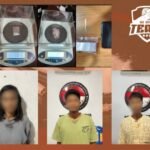 Polres Lutim Tangkap Tiga Penjual dan Kurir Narkotika, Satu Diantaranya IRT