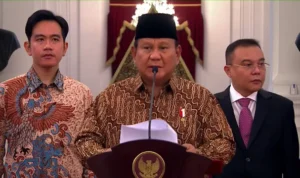 Presiden Prabowo Umumkan Nama-nama Menteri Kabinet Merah Putih, Berikut Daftar Lengkapnya