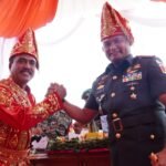 Dandim 1311 Morowali Ikuti Upacara HUT ke-11 Morowali Utara