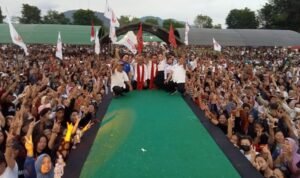Ribuan Massa Padati Kampanye Akbar DIA di Beteleme, Masyarakat Dihibur Komen dan D’masiv Band