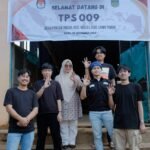 Ditemani Legislator Golkar, Cawabup Puspawati Nyoblos di TPS 9 Puncak Indah Malili