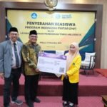 130 Mahasiswa UNCP Terima Beasiswa PIP, Rektor Sampaikan Terima Kasih ke LLDIKTI Wilayah IX