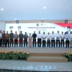 Kunjungan Kerja Menteri Imigrasi dan Permasyarakatan RI di Kabupaten Asahan