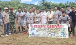 Calon Bupati Luwu Terpilih H Patahudding Hadiri Pesta Rakyat Panen Cengkeh di Larompong