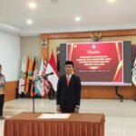 Yuswan Yusuf Batu Resmi Dilantik Sebagai PAW Anggota KPU Luwu