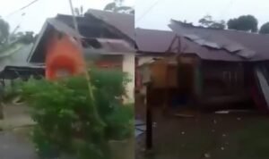 Diterjang Angin Kencang, Atap 6 Rumah Warga di Temmalebba Palopo Terbang