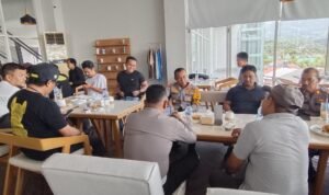 Jelang Putusan MK Terkait Pilwalkot, Kapolres Palopo Gelar Silaturahmi dengan Awak Media