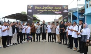 Pakai Helikopter, Ketua HIPMI Sulsel Berkunjung ke Lutim, Bahas Potensi Ekonomi Daerah Dengan Bupati