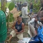 Kepala Desa Rawang Panca Arga Asahan Ajak Warga Gotroy Perbaiki Tanggul
