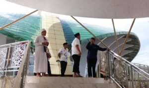 Bupati Luwu Timur Instruksikan Perbaikan Atap dan Desain Islamic Center