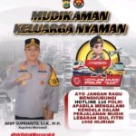 Kapolres Morowali Sosialisasikan Tagline “Mudik Aman, Keluarga Nyaman” untuk Lebaran 2025
