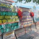 Pisah Sambut Kapolres Palopo Bertabur Karangan Bunga, Dari KPU Sampai Pengusaha SPBU